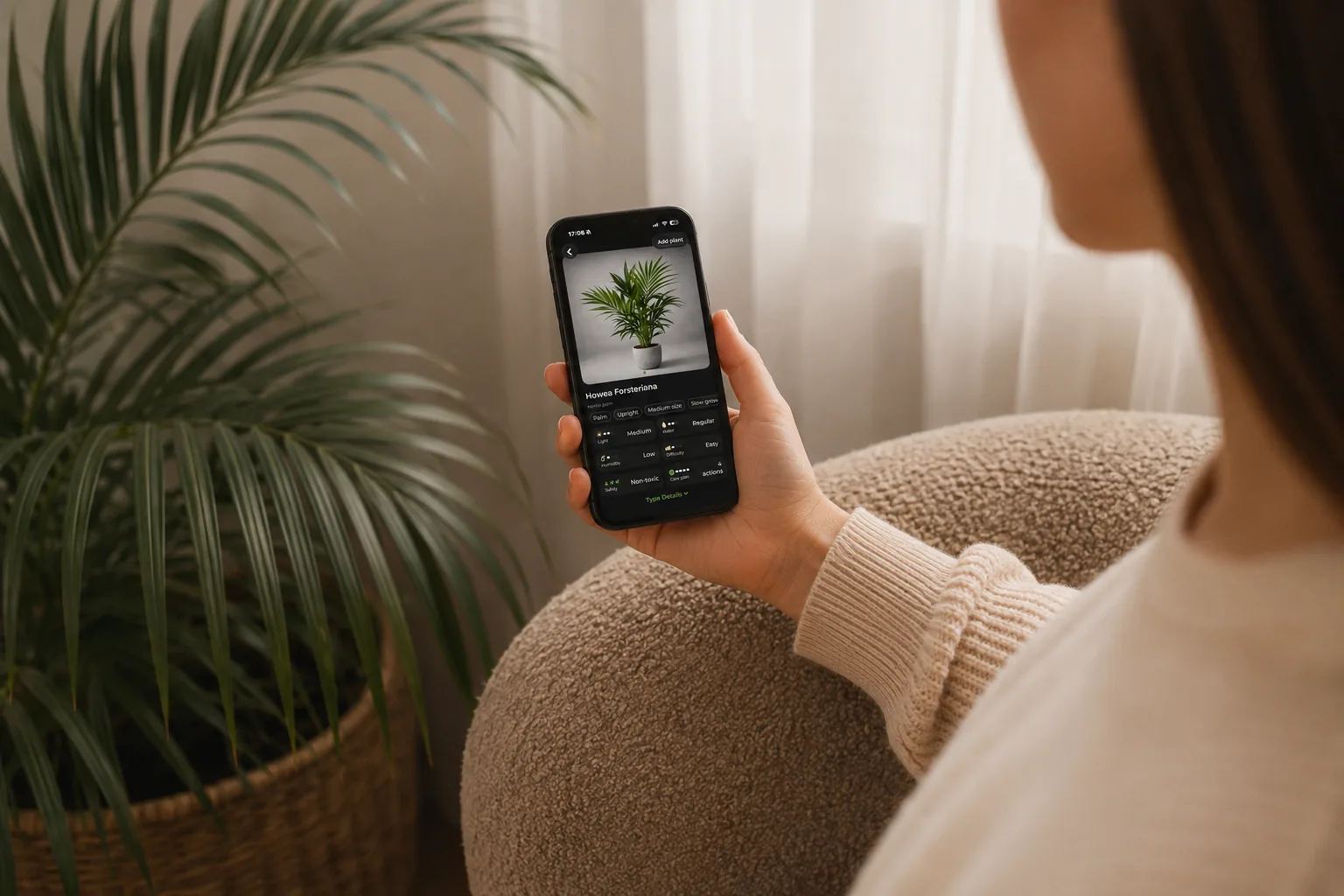 Plant identification with a phone