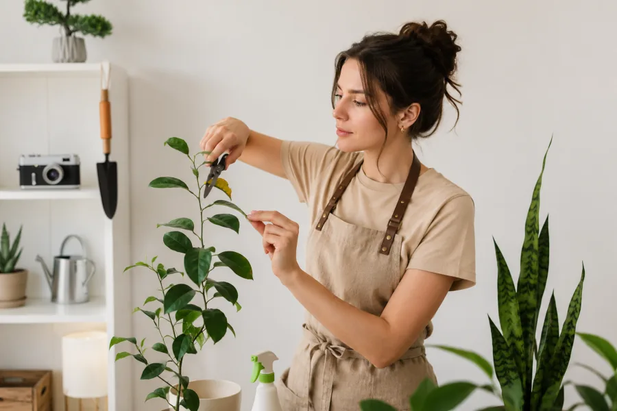 Indoor plant care