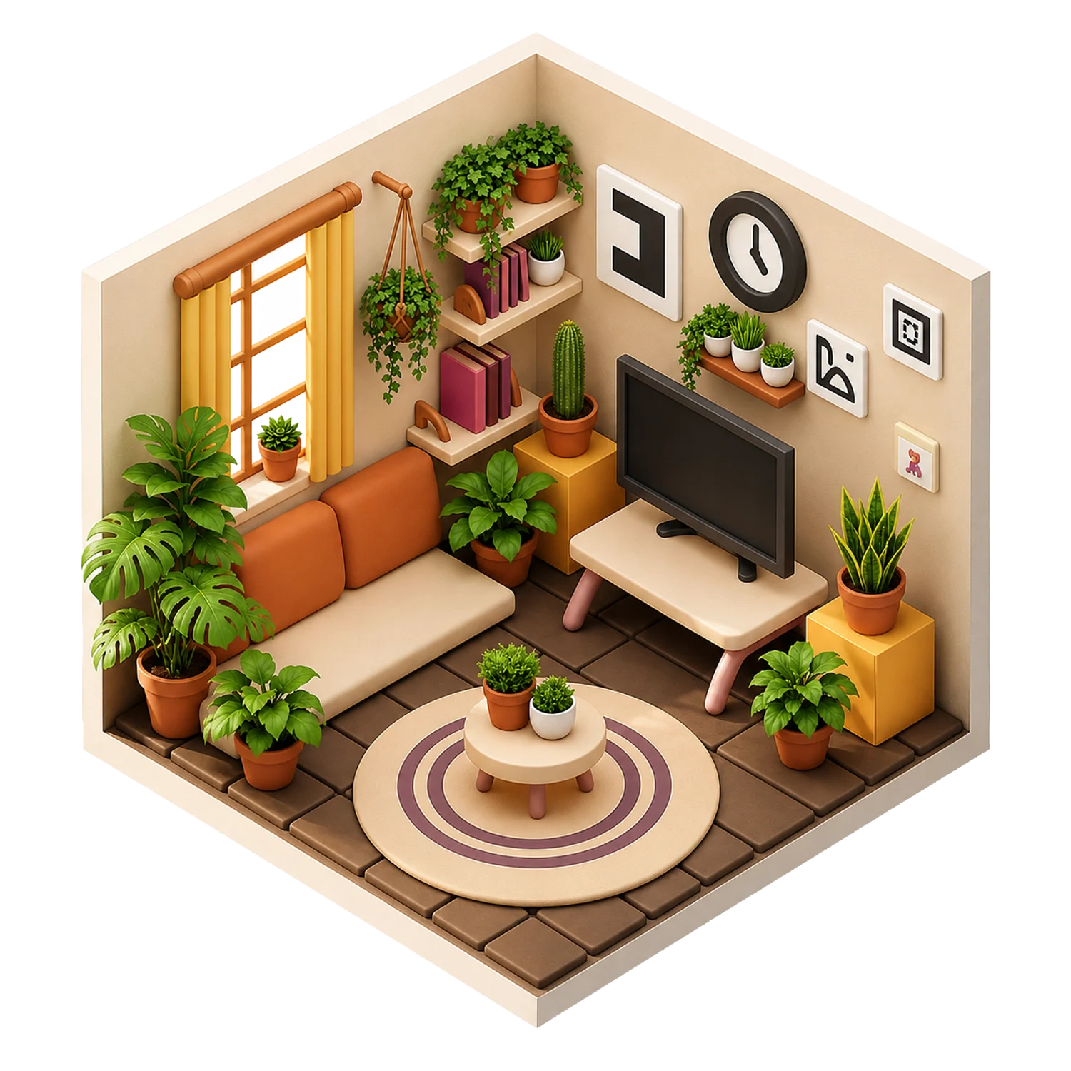 GardenBot indoor garden illustration
